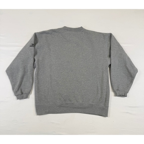 Vintage St Louis Rams NFL Sweatshirt Mens XL Gray Embroidered Pullover Reebok - Picture 7 of 10